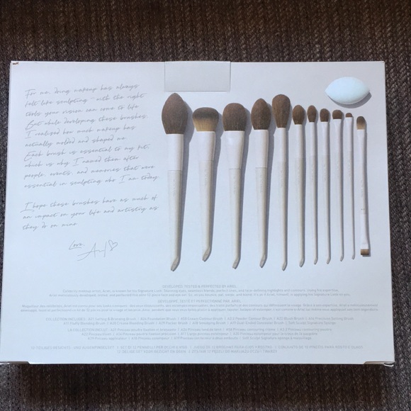 Morphe x Ariel signature Eye and face brush set - Picture 8 of 8
